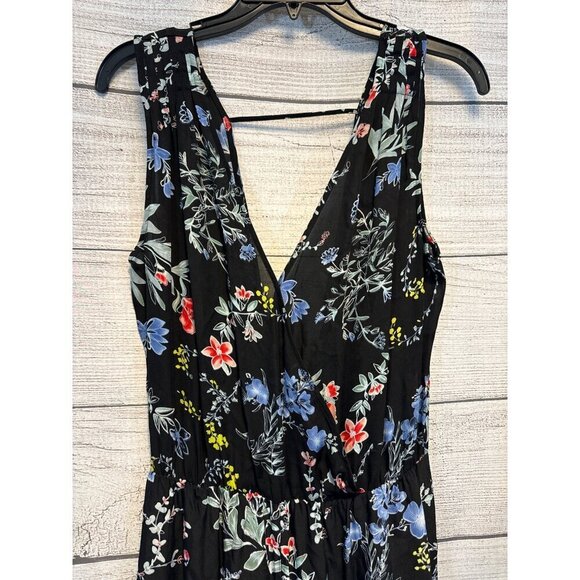 Parker Wilcott Print Silk Jumpsuit Size S - Picture 2 of 3